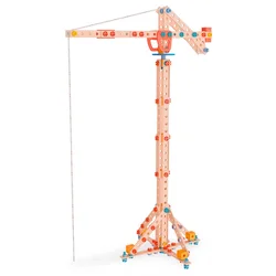Drevená stavebnica žeriav Construct Crane Eichhorn 2 modely 248 dielov od 6 rokov EH7301