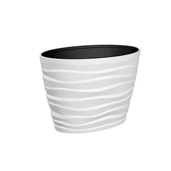 Gardino saksija bora bela oval 60x39xh42cm ( 13123 )