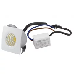 LED Ugradna lampa 3W 3200K toplo bela LUG-013-3/WW