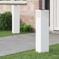 Solarna LED svjetlost za stazu 2 pcs Topla bijela