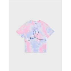 Sinsay - Pamučna tie-dye majica sa motivom srca Hello Kitty and Friends - šareno