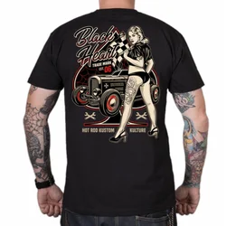 Majica moška - DENIS - BLACK HEART - 8783