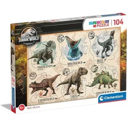 Clementoni puzzle 104 jurassic world ( CL27179 )