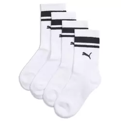PUMA Kids Crew Socks (2-Pack), Shop, White, 31-34