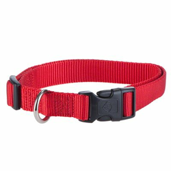 Hunter pseća ogrlica Ecco Sport Vario Basic - crvena - Veličina M: 35 - 53 cm opseg vrata, 20 mm širina