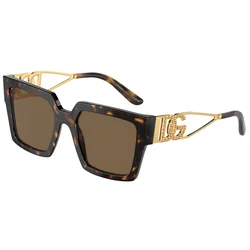 DOLCE & GABBANA Ženske sunčane naočare 0DG4446B 502/73 53, Braon
