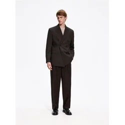 Reserved - Wide leg pantalone na crtu