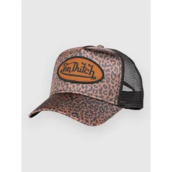 Von Dutch Satin Trucker Cap brown