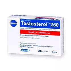 Testosterol 250, 30 kapsul