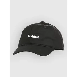 XLARGE Label Brand 6 Panel Cap black