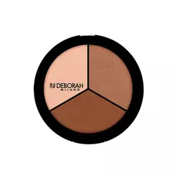 Deborah Trio Contouring Pallette Light Rose Skin paleta za konturisanje