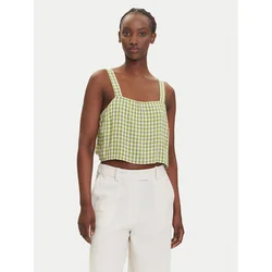 RVCA Top 23B041503 Zelena Relaxed Fit