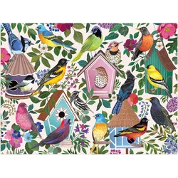 Galison - Puzzle Birdhouse Lane - 1 000 kosov