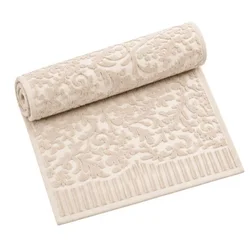 Dekordom peškir floral 70x120 - cream ( 026024 )