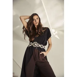 Marisse Strap L-Pa-4002 Black_White