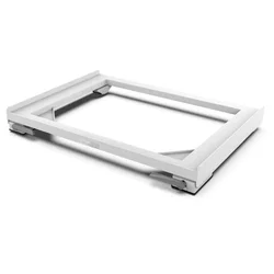 Meliconi 656149 -prigušiva podloga za veš mašinu sa izvlačnim točkićima 47 cm bela