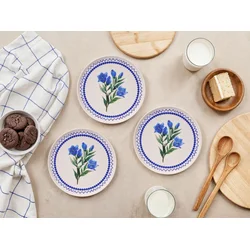 Hermia Set dezertnih tanjira, 6 komada, Plavi