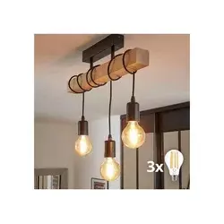 Eglo 55247 - LED plafonski luster TOWNSHEND 3xE27/60W/230V