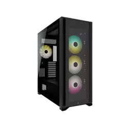 Kućište CORSAIR iCUE 7000X Full-Tower ATXkaljeno staklobez napajanjaClasiccrna