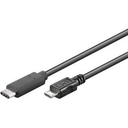PremiumCord Kabel USB-C/MicroUSB, 60 cm