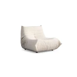 ATELIER DEL SOFA Fotelja sa visokim naslonom Ving Chair Bocek White