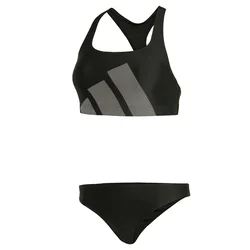 ADIDAS PERFORMANCE Športne bikini Big Bars črna/bela