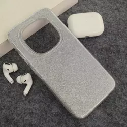 Maska Crystal Dust za Xiaomi Redmi Note 15 Pro Plus srebrna