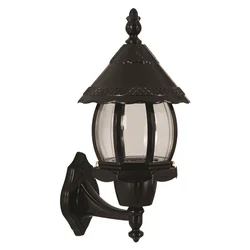 Lessentiel Maison Spoljna zidna lampa BAP-68184-BSY, 33 cm, IP65, E27, 40W, Crna