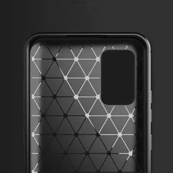 Carbon Case Fleksibilna TPU futrola za Samsung Galaxy A02s EU crna