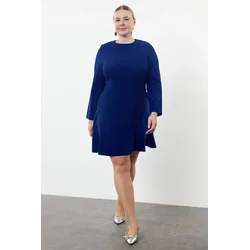 Trendyol Curve Ženska haljina TBBAW25AH00054, Plava