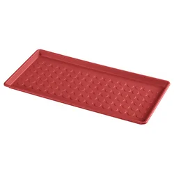 BAGGMUCK Podmetač za cipele, unutra/spolja/crvena, 71x35 cm