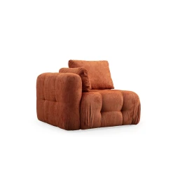 Atelier del Sofa Fotelja Amaris L1, 100 x 100 x 65 cm, Narandžasta