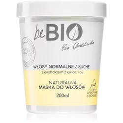 Maska za normalnu i suvu kosu bez sulfata beBio natural 200ml