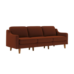 ATELIER DEL SOFA Sofa sa 3 sedišta Robin Extra 3 Tile Red Walnut