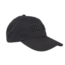 Kapa Nirvana - Text Logo - ROCK OFF - NIRVCAP02B