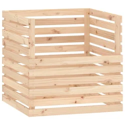 Vidaxl Kompostnik 80x80x78 cm trdna borovina