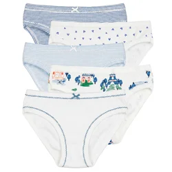 Petit Bateau CULOTTES X 5 Modra