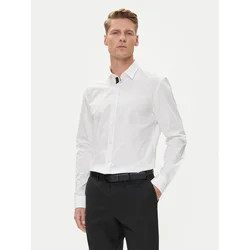 HUGO Srajca Elisha02 50544910 Bela Extra Slim Fit