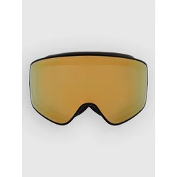 Red Bull SPECT Eyewear RUSH Black Goggle brown with gold mirror