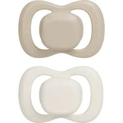 B.Box Natural Rubber 0-6m duda Vanilla/Latte 2 kos