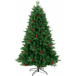 Novogodišnja jelka sa šišarkama 210cm