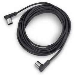 RockBoard Flat MIDI Cable - 10 m Black