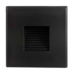 LED spoljašnje svetlo za stepenište DECENTLY LED/1,5W/230V IP44 crno