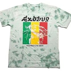 Bob Marley Rasta Colours (Wash Collection) Green M Majica