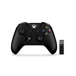 MICROSOFT brezžični igralni plošček Xbox One + USB adapter za Windows 10