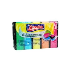 Sunđer za pranje posuđa sa površ.za ribanje Megamax 5/1 Spontex