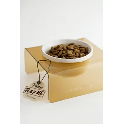 Paws & Whiskers Set činija za hranu za kućne ljubimce, 2 komada, Braon
