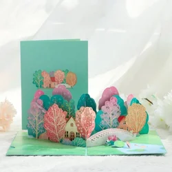 3D Pop-up Voščilnica Idilična sprostitev