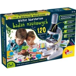 slomart Lisciani I'm A Genius znanstveni komplet 'Veliki laboratorij - 120 poskusov'