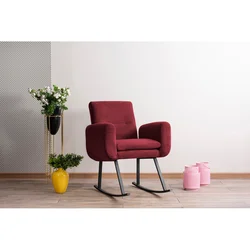 Atelier del Sofa Fotelja za ljuljanje Kono Bordo